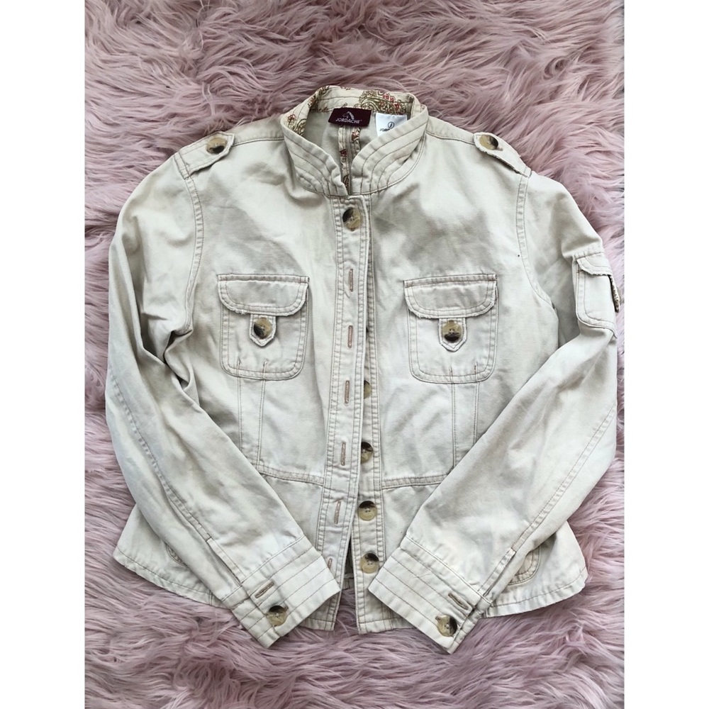Junior’s Khaki Jacket Size Large